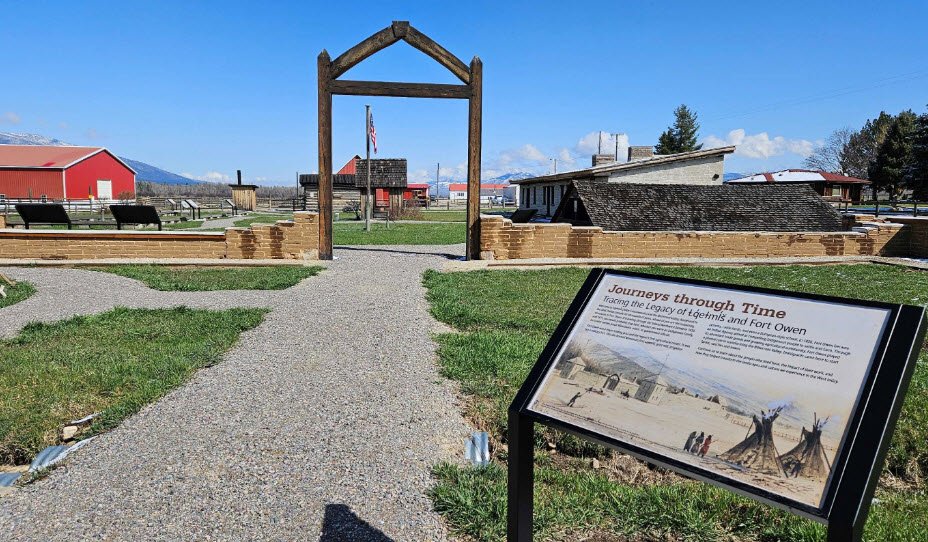 Fort Owen State Park, Montana, USA